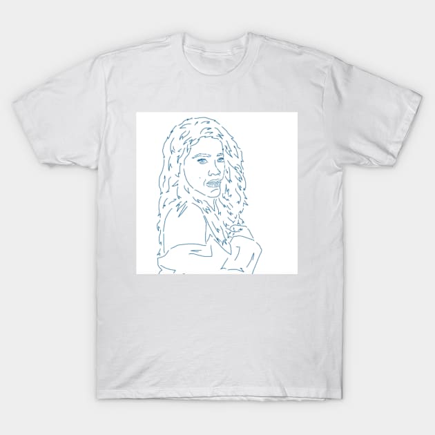 Gina Rodriguez T-Shirt by kpalamara